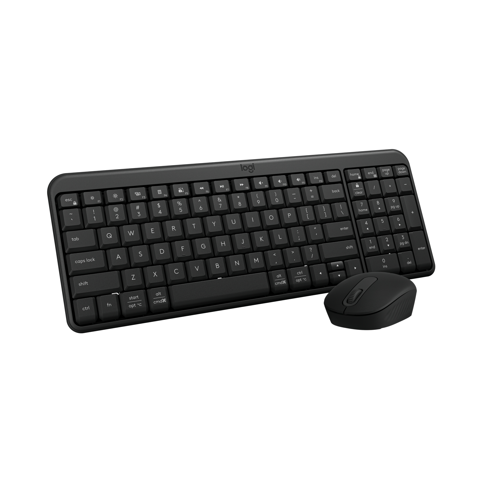 Picture of Logitech MK250 Bluetooth Wireless Mouse and Keyboard Combo: Fast & Easy Connectivity, Compact Wireless Keyboard, Ambidextrous Mouse, Durable Build - Windows/MacOS