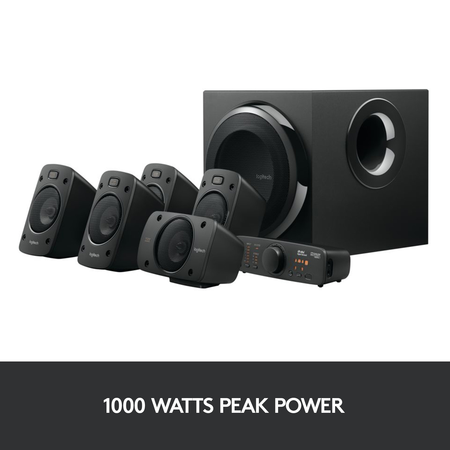 Picture of Logitech Z906, 5.1 Surround Sound Speaker System