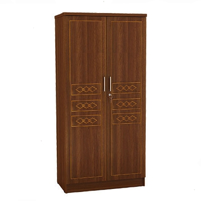 Picture of CNC Design Cupboard Clothes Storage Organizer Almirah, 4 Door/ 3 Door/ 2 Door/ 1 Door Cupboard Closet, Hanging Space with Cloths Storage Shelves & Inner Drawer with Security Lock Almari, Bedroom Wardrobe, Suitable for your Home Decor Furniture,