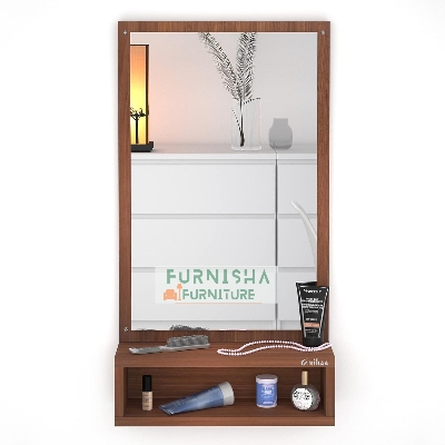 Picture of Furnisha Home Furniture  Wall Mirrors / Wall Hanging Dressing Mirrors with Shelf /Decorative Wall Mirror for Bedroom Living Room/Wall Mirror/Dressing Mirror With Shelf / Wall Mounted Mirror/ Decorative Mirror 28/16