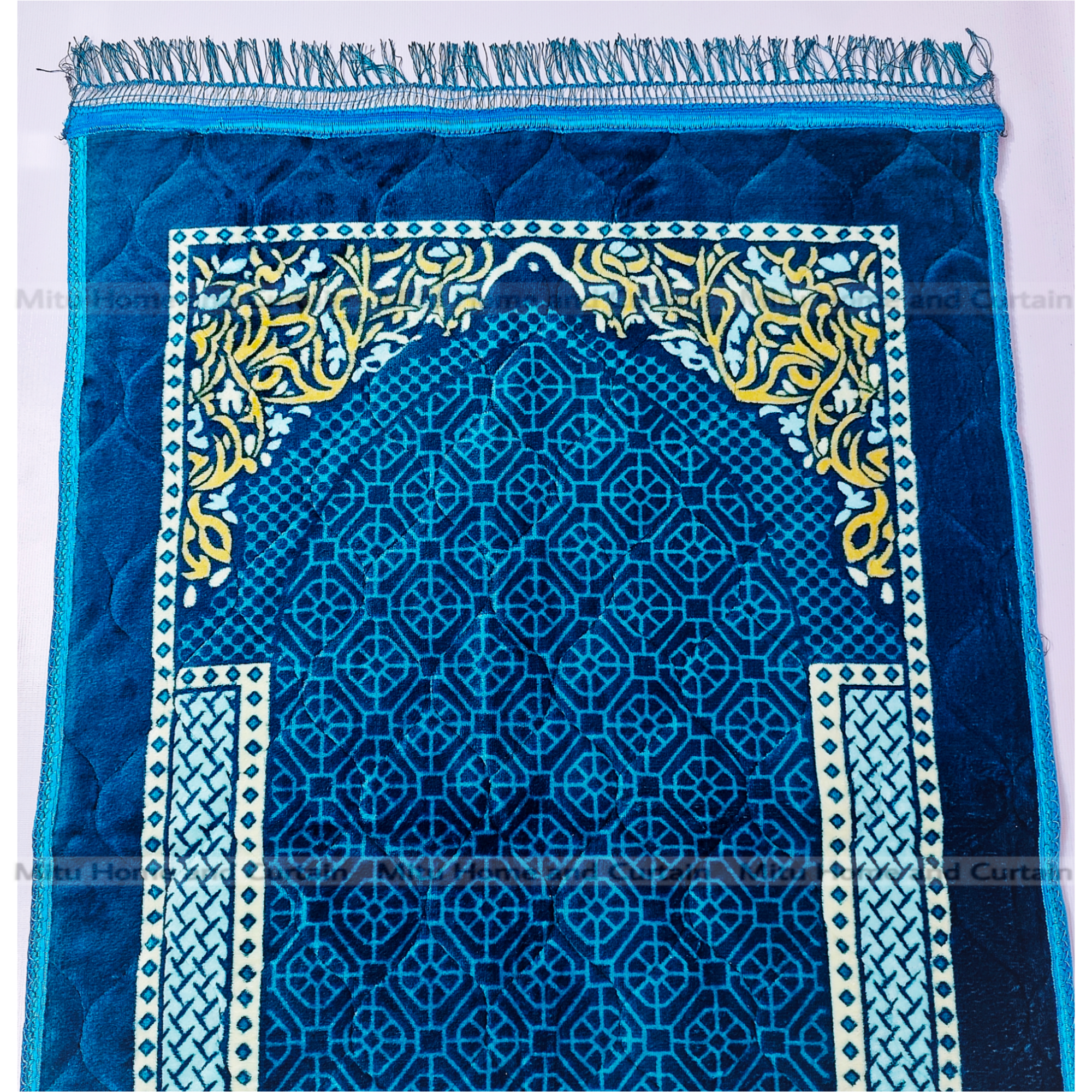Picture of Jaynamaz Prayer mat China jaynamaz Primium quality soft jaynamaz 31inch*48 inch Brawn, Royel blue , Royel ash