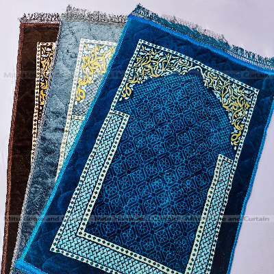 Picture of Jaynamaz Prayer mat China jaynamaz Primium quality soft jaynamaz 31inch*48 inch Brawn, Royel blue , Royel ash
