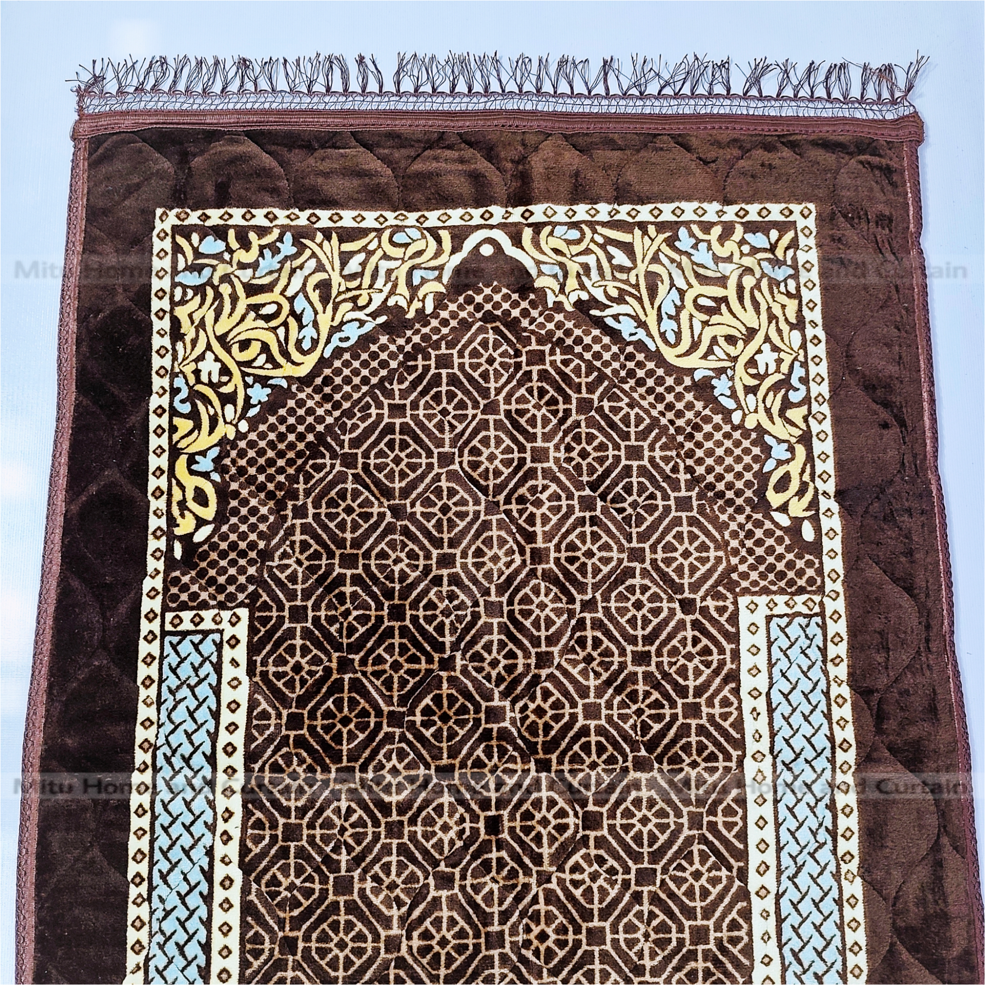 Picture of Jaynamaz Prayer mat China jaynamaz Primium quality soft jaynamaz 31inch*48 inch Brawn, Royel blue , Royel ash