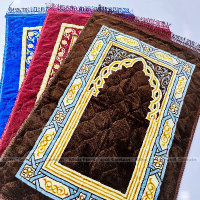 Picture of Jaynamaz Prayer mat China jaynamaz Primium quality soft jaynamaz 31inch*48 inch Brawn, Royel blue , Royel ash