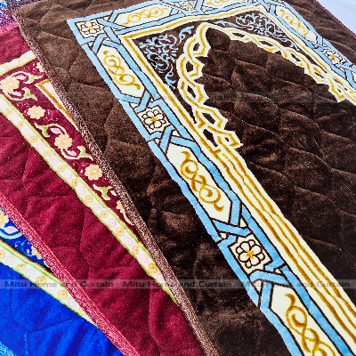 Picture of Jaynamaz Prayer mat China jaynamaz Primium quality soft jaynamaz 31inch*48 inch Brawn, Royel blue , Royel ash