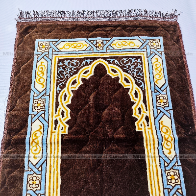 Picture of Jaynamaz Prayer mat China jaynamaz Primium quality soft jaynamaz 31inch*48 inch Brawn, Royel blue , Royel ash