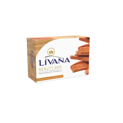 Picture of LIVANA BEAUTY BAR  SANDALWOOD 100GM