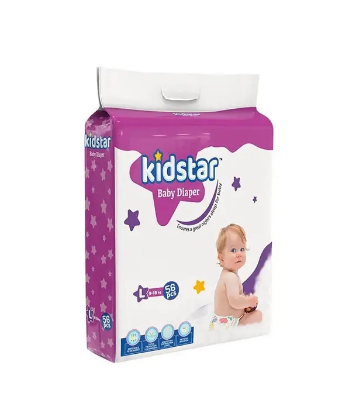 Picture of Kidstar Baby Diaper L 56PCS