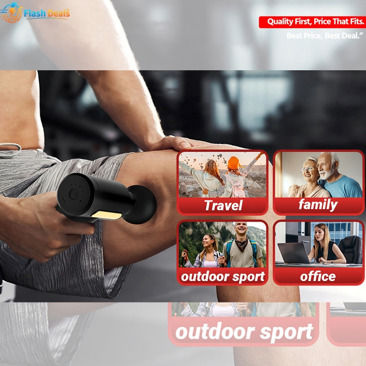 Picture of Powerful Handheld Massage Gun for Deep Tissue Relief - Compact & Elegant Design (Multicolor)