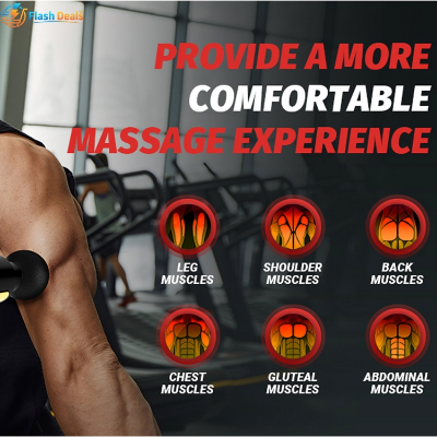 Picture of Powerful Handheld Massage Gun for Deep Tissue Relief - Compact & Elegant Design (Multicolor)