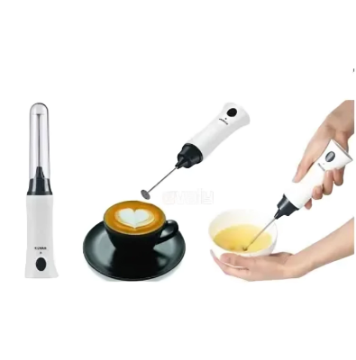 Picture of Coffee Mixer Automatic Milk Beverage Foamer Cream Whisk Cooking Stirrer Egg Beater (White)