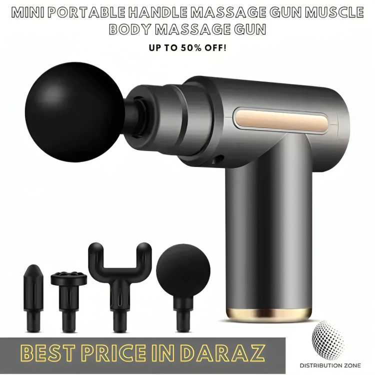 Picture of Mini Massage Gun Percussion Muscle Massager Gun Electric Body Massager (Multicolor)