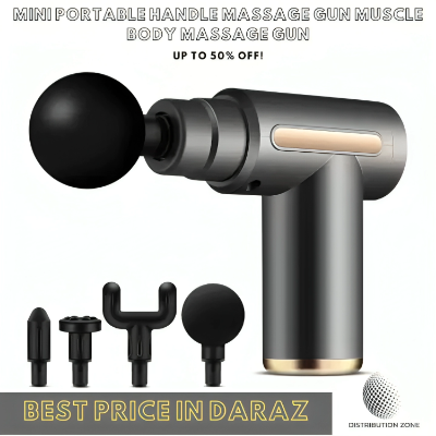 Picture of Mini Massage Gun Percussion Muscle Massager Gun Electric Body Massager (Multicolor)