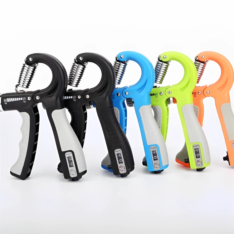 Picture of Counting Grip Strengthener Hand Grip for Muscle Building Adjustable Hand Grip Trainers Forearm Grip Resistance Trainer Grip Exerciser with Counter (Multicolor)