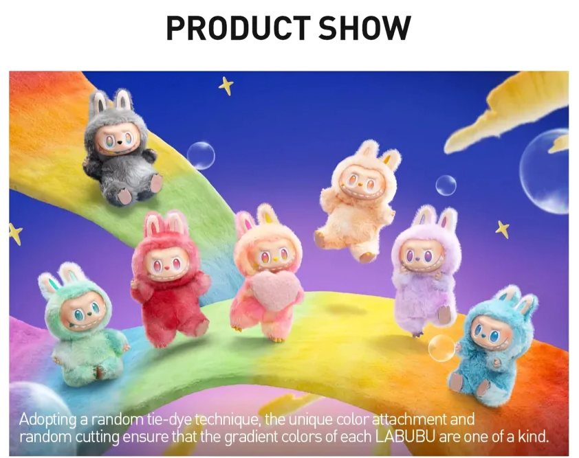 Picture of Labubu THE MONSTERS Energy Series Vinyl Plush Pendant Blind Box (Multicolor)