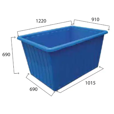 Picture of Support 500 LTR Nest able Basket SM Blue