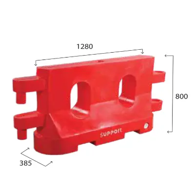 Picture of Road Barrier-02 (Red)