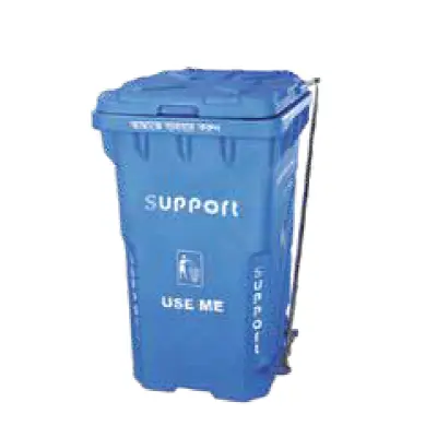 Picture of SD06  Wheel Dustbin Paddle - Blue