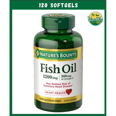 Picture of Nature’s Bounty Fish Oil (1,200 mg) – 120 softgels