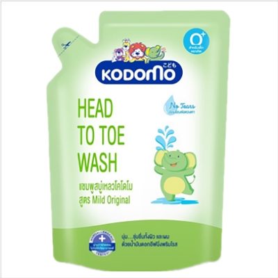 Picture of Kodomo Head To Toe (Refill) 380ml