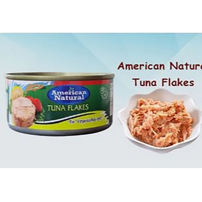 Picture of 2pcs-Combo-American Natural Tuna Flakes in Vegetable oil-185 gm*2pcs=270g