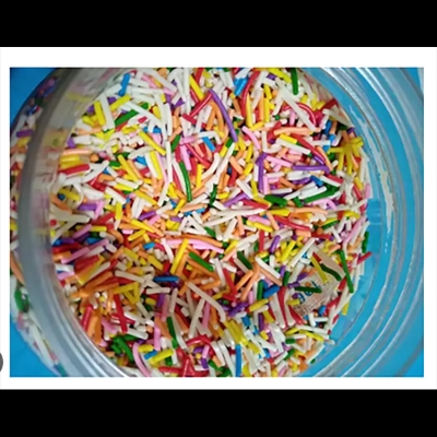 Picture of Rainbow Cake Decorating Ideas 25g*2pcs=50g