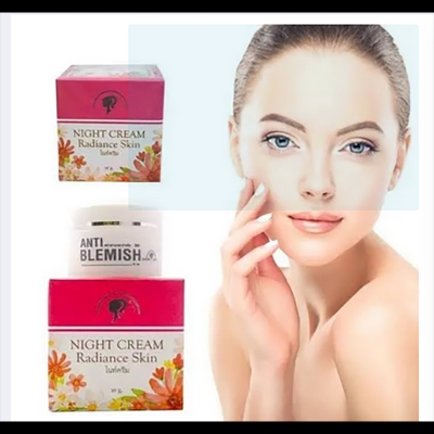 Picture of Night Cream Radiance Skin, Anti Blemish Cream Night Radiance Cream- 10gm ( Thailand)