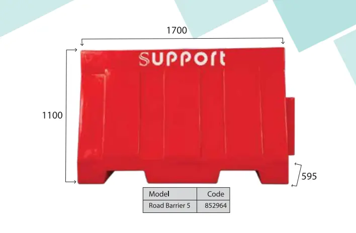 Picture of Road Barrier 5 (Red)