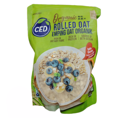 Picture of CED ORGANIC ROLLED OATS 450gm