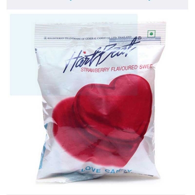 Picture of Love Candy Strawberry Flavoured Sweets 150Gm