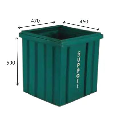 Picture of Support  SIB-05-120 ltr (Stackable) Orange