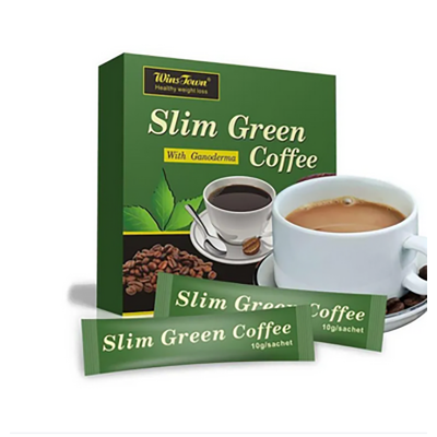 Picture of Wins Town Slim Ganoderma Green Coffee (18 Satches) 180gm
