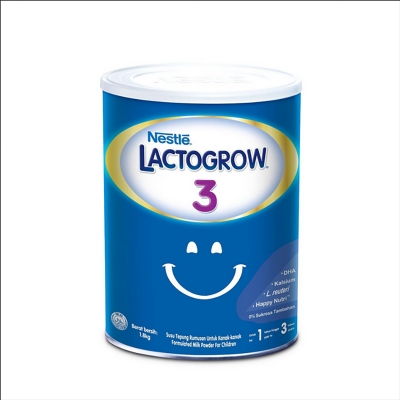 Picture of Lactogrow 3 Milk Powder 1.8kg from 1 to 3 years 1.8kg (Malaysia)