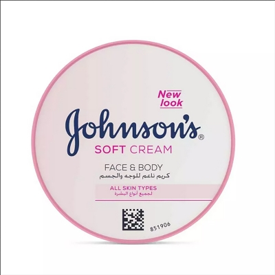 Picture of John,son's soft cream face &body all skin types 200ml Dubai
