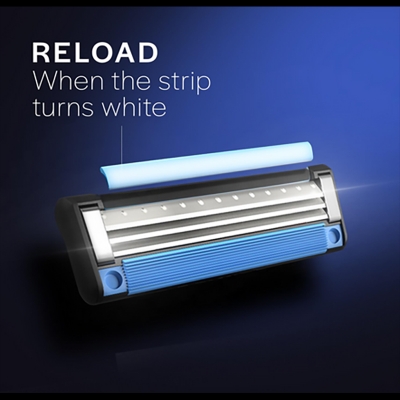 Picture of Gillette Mach3 Turbo Manual Shaving Razor Blades - 2pcs(Cartridge)