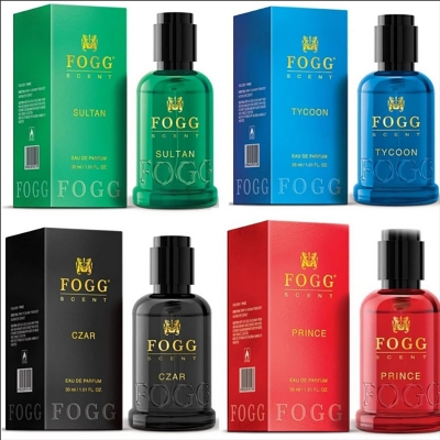 Picture of Fogg Perfume Scent Czar, Prince, Sultan & Tycoon Scent 30ml x 4 Perfume Body Spray - For Men & Women (120 ml, Pack of 4)