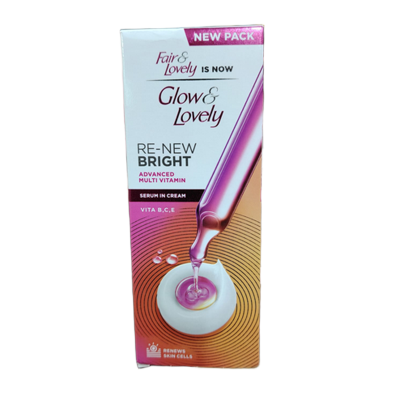 Picture of Glow & Lovely RE-NEW BRIGHT Advance Multi Vitamin 80gm (Indian)
