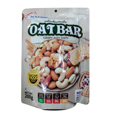 Picture of Healthy Bar Crispy And Tasty Oat Chocolate Bar Poly 200g