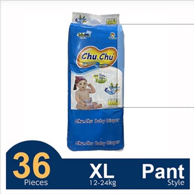Picture of Chu.Chu All Time Dry Belt System Diaper (XL Size) (12-24kg) (36pcs)