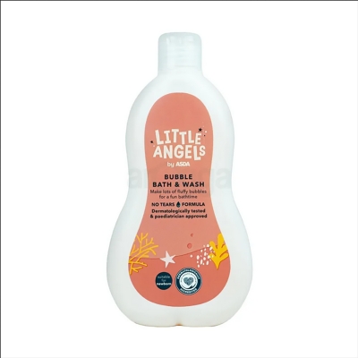 Picture of ASDA Little Angels Baby Bubble Bath & Wash 500ml