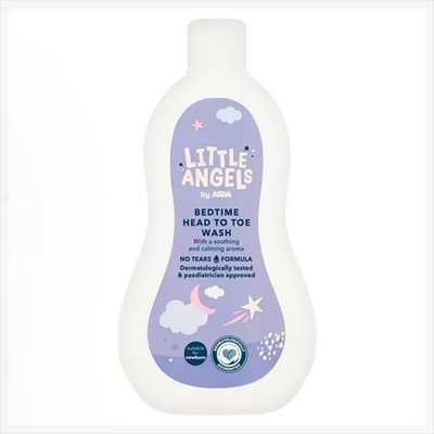 Picture of Asda Little Angels Bedtime Head to Toe Wash 500ml-uk