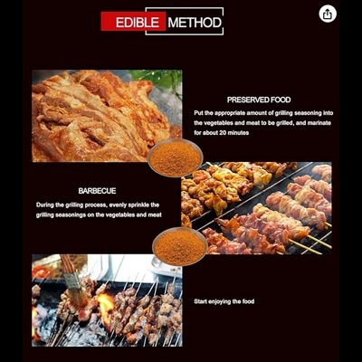 Picture of Chinese BBQ powder, Barbecue Grill Seasoning 500gm