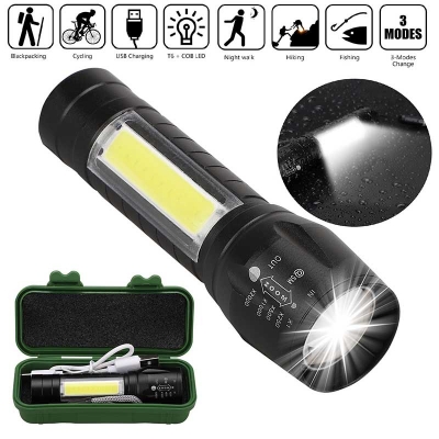 Picture of Mini LED Flashlight Torch zoomable