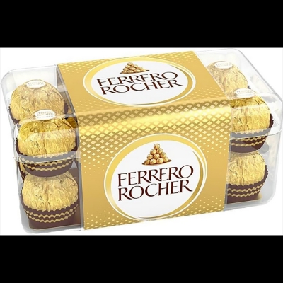 Picture of Hazelnut and Milk Chocolate Premium Box - 16pcs (200grms)