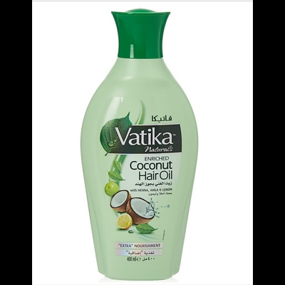 Picture of Vatika Naturals Vatika Enriched Coconut Hair Oil, 400 ML