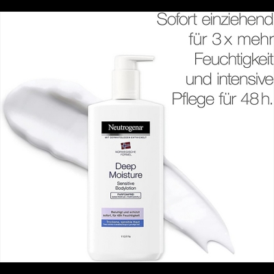 Picture of Neutrogena Deep Moisture Body Lotion Dry Skin 400ml-