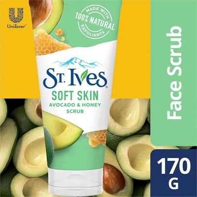 Picture of International USA product ST Ives Soft Skin face scrub - 170 GM