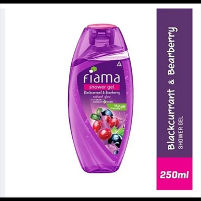 Picture of Get a Radiant Glow with Fiama Di Wills Black Currant Bearberry Shower Gel-250ml