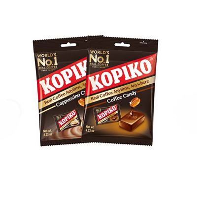 Picture of Kopiko Candy Variety Pack Coffee and Cappuccino(Pack of 2)