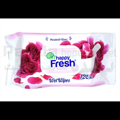 Picture of Happy Fresh Wet Wipes With Fliptop 120pcs